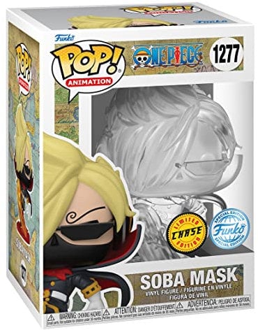 Funko Pop! Anime One Piece - Soba Mask (Raid Suit) Sanji Special Edition Exclusive Vinyl Figure #1277 (Chase Special Edition) (M66483)