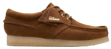 Clarks Men's Wallabee Oxford, Cola Suede, 11 UK