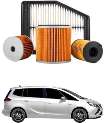 Kit Tagliando 3 Filtri per OPEL Zafira Tourer C 1.6 CNG 110 kw anno 2011<>2023