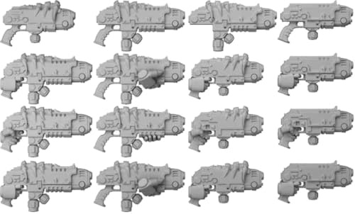 Green Stuff World Für Modelle & Miniaturen DakkaDakka Traitors Custom Wargaming Resin Bits (Chaos Plasma Guns x16#12414)