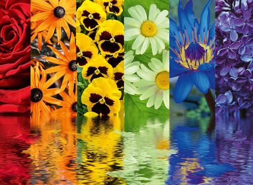 Ravensburger Floral Reflections 500 Teile Puzzle für Erwachsene - 12000213 - Handwerkswerkzeuge, Made in Germany, jedes Teil zusammen