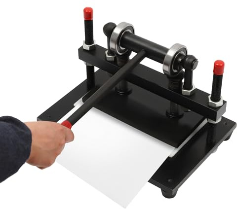 Manuelle Leder Schneidemaschine YUNRUX 26 x 16cm Leder Prägemaschine Prägen Maschine Manuelle Schneidemaschine für Leder