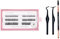 Lola's Lashes Pre-glued Lashes | Soft Definition Starter Kit | Pre-Glues Lashes | Easy Application | Application Tools Included | 5 Days Wear & Waterproof | 10-14mm