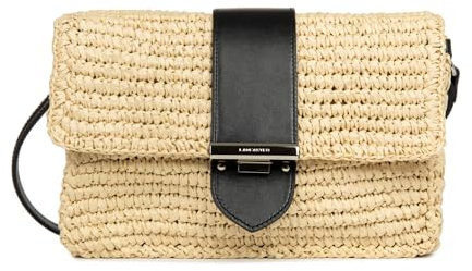 LANCASTER | Ily Osier - Sac Trotteur Noir - Beige