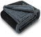 luciphia wasserdichte Hundedecke, Hunde Decke für Hund Katzen Groß Waschbar, Haustierdecke Wasserfeste Flauschig Sherpa Fleece, Wasserdicht Decke für Sofa Couch Bett, Grau XL (145 * 216cm)