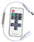 ENERJ LED Strip Dimmer Controller with 11-Key Remote - Adjust Brightness and Turn On/Off Single-Color 12V/24V LED Strips