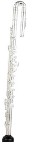 Querflöte Instrument Ellenbogenflöte Altflöte G-Stimmung 16 Geschlossene Tonarten Versilbertes Professionelles Musikinstrument Mit Etui