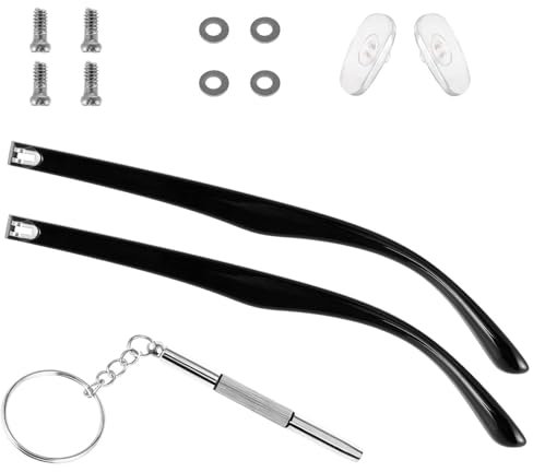 Brillen Ersatzbügel Universelle Brillen ZubehöR 1 Paar Brillen Ersatzarme Brillenbeine Ersatz Brillenrahmenhalterungen Zum Wechseln Für Brillen Sonnenbrillen Reparatur