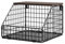 Frutero colgante, cesta de frutas, cesta colgante para cocina, frutero con techo de madera, organizador de cocina, organizador de almacenamiento para la encimera, para pan, aperitivos