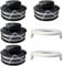 Bobine de rechange C 3-2 pré-enroulée pour tondeuse Stihl modèle : FSA 57 FSA 56 FSA 50 FSE 52 FSE52 W/AutoCut C 3-2 Tête de tondeuse 4009 710 2106 uniquement pour numéros de série avec « 5 » (pas