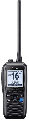 ICOM M94D VHF Marine Radio | GPS integrated | 6W transmit power | IPX7 waterproof | Floating design | Loud 750mW audio