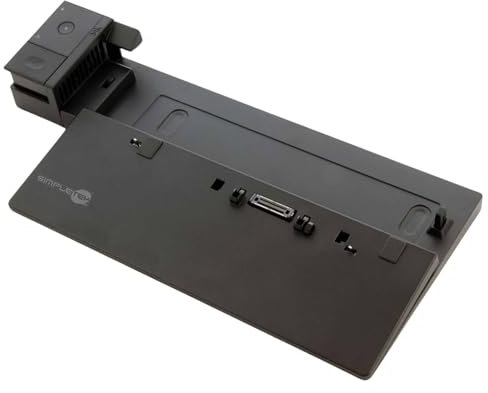 SIMPLETEK - Docking Station Ultra Dock 40A1 | Con Alimentatore | Compatibile con Lenovo T440 T440p T440s T450 T450s T460 T460p T460s T470 T470s