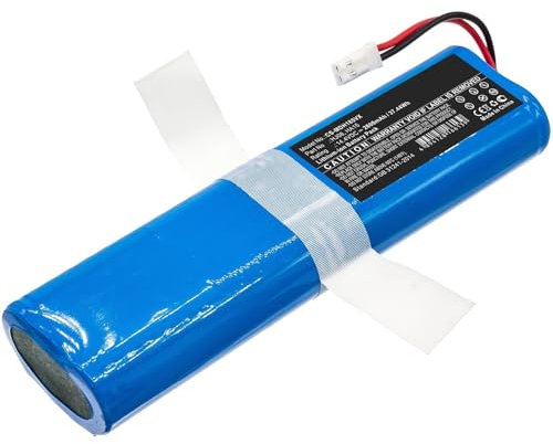 Quixpszto Staubsauger-Akku, 2600 mAh, kompatibel mit Medion HA15 HJ08 MD18500 18501 18600 19510 19511 13202, MD18922, Tesla: RoboStar T10 T30 T40