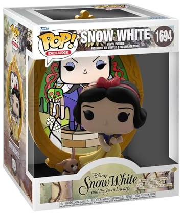Funko POP! Deluxe: Disney Snow White - Snow White (Glass) | Offizieller Fanartikel und Merch - Vinyl Sammelfigur als Regal Deko - Geschenkidee zum Geburtstag für Fans und Sammler