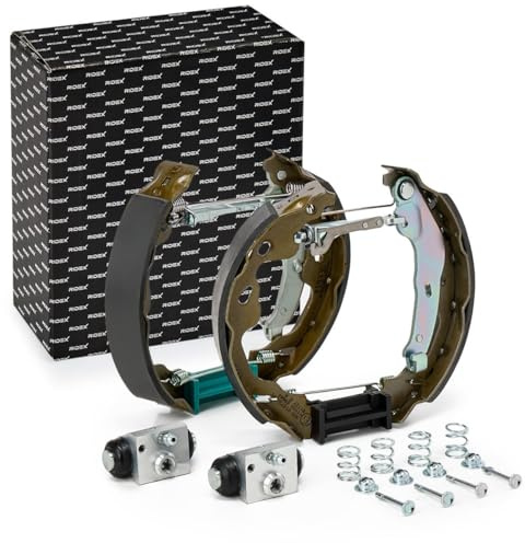 RIDEX 3859B0051 Bremsenset Trommelbremse Bremsbacken Satz Hinten Kompatibel mit TOYOTA AYGO WNB1, KGB1, SUZUKI SWIFT III MZ, EZ, CITROËN C1 PM, PN, PEUGEOT 107 Schrägheck PM, PN