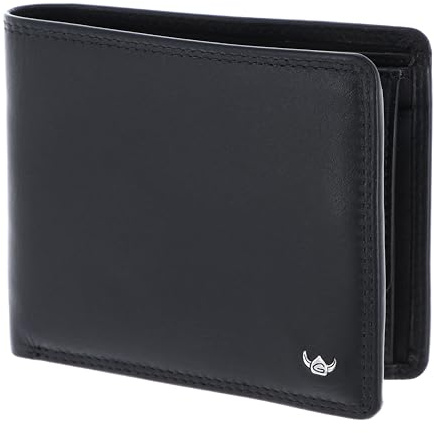 Golden Head Leder Geldbörse Polo RFID Protect Scheintasche 1162 Schwarz