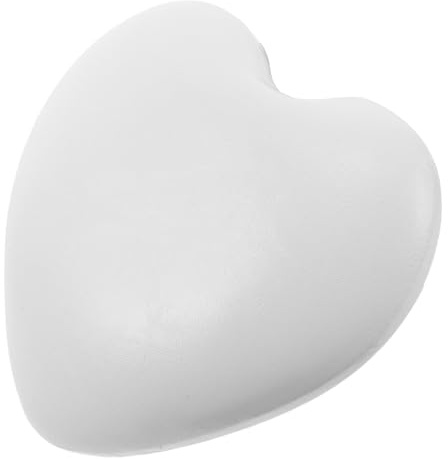 HOMSFOU Nail Tech Elbow Rest Heart Shaped Memory Foam Pu Material Gentle Support Cushion for Nail Salon and Tattoo Use Comfortable and Versatile Hand Pillow