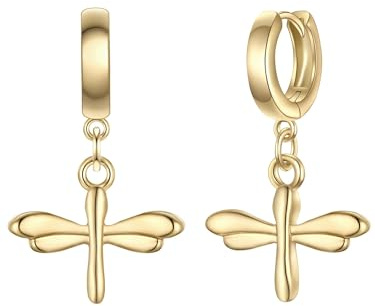 Yokoamii Damen Ohrringe Metall-Legierung gelbgold