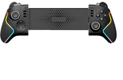 Gettimore Hall Effect Wireless Pro Controller per Switch 2, Design Ergonomico con 600mAh per Batteria per 10H Gaming e Vibrazione, Nero