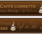 wandmotiv24 Bordüre Kaffee 520cm Breite - Vlies Tapetenbordüre Borte Wandborde Borde Coffee Coffee Café BO026