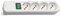 Brennenstuhl 1150739024 Multipresa Eco-Line con Interruttore di Sicurezza senza Cavo per Spine Elettriche, Bianco, 29 cm