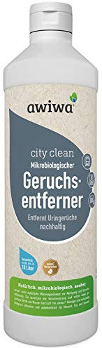 awiwa Geruchsneutralisierer Urin & Uringeruch Entferner - Ideal für Parkhäuser, Passagen, Einkaufszentren etc. (1 Liter)