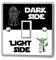 Star Wars Light Side Dark Side Light Switch Sticker Cover Vinyl/Skin Cover, sw154