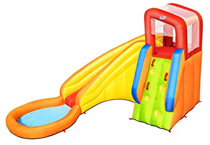Bestway H20Go Splash Tower Mega Water Park, Bouncy Castle with slide and climbing wall