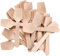 Wooden Ice Cream Spoons 9.5 cm: Excellent for Summer, Reusable (50)