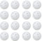 30 Stück Hohler Golfball, Luftstrom Hohle Golfbälle, Golf Trainingsbälle, Plastikgolfball mit Luftlöchern für Indoor-Und Outdoor-Golftraining, Training Und Spielzeug (Weiß)