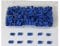 Plastic box heat shrink tubing cable marker label Wire Number 0 to 9 1-16mm 8 Colore PVC insulation shrink ratio 2:1-China,blue color,3.0mm