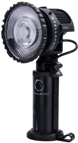 StellaPro Reflex – LED Dauerlicht und Stroboskop-Blitzlicht für Fotografie, 10 FPS