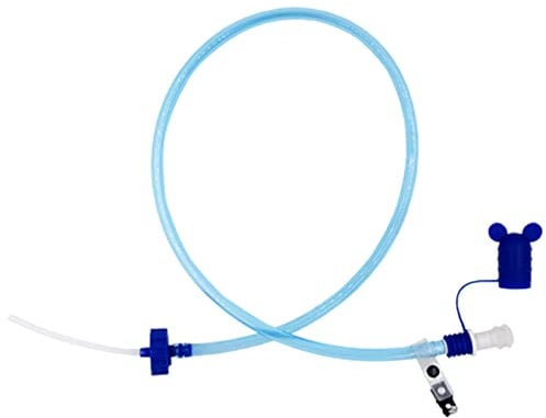 Dabey Tuyau d Bouteille d'eau Tube à Boire avec Double Adaptateur Système d'hydratation Kit de Tube de Boisson pour vélo Trekking Pêche Nautisme Camping