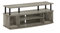 Furinno Jaya Grand Centre de Divertissement, Engineered Wood, Chêne Français/Noir, 40,1 (P) x 119,9 (L) x 49,8 (H) CM
