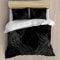 NEKOMARUKE Bettwäsche 200x200 Jugendliche Halloween Spuk Mittelalter Gothic Grusel Kunst 3D Gedruckt Bettbezug Set 3teilig Microfaser Zweiteilig Bettwäschegarnitur mit Reissverschluss