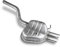 BESTPRICE 1x Endschalldämpfer Kompatibel mit SKODA OCTAVIA 2 (1Z3), OCTAVIA 2 Kombi (1Z5), VW GOLF 5 Variant (1K5), GOLF 6 Variant (AJ5), JETTA III (1K2)