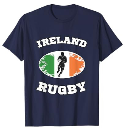 Irische Flagge Rugby Six Nations Team T-Shirt