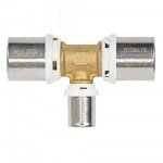 Raccord à sertir multicouche té réduit - Ø26x20x26-30344-26-20-26 - Fixoconnect - Ayor
