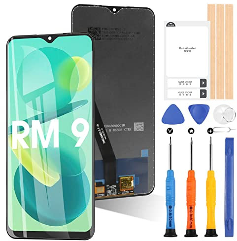 ARSSLY Schermo LCD per Xiaomi Redmi 9 /Redmi 9 Prime M2004J19G M2004J19C Display Touch Screen Digitizer Parti di Ricambio di Riparazione con Strumenti (Non per Redmi 9A/9C/9T)