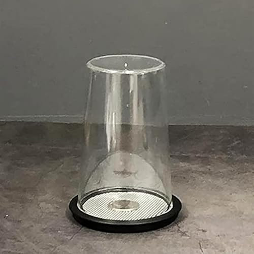 Wundermünze durch Glasbecher Zaubertricks Münzen erscheinen verschwinden Magier Nahaufnahme Street Illusions Gimmicks Mentalismus Requisiten