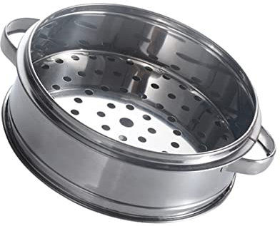 CIYODO Utensilios Cocina Olla Humeante Portátil Cesta Vapor Metal Vaporera Cesta Para Cocinar Al Vapor Verdura Arroz Olla Arrocera Vapor Bambú Bebé