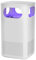 Purificador de aire doméstico, 22dB aire purificador silencioso filtro de aire cubierta amplia con luz nocturna para alergias a animales domésticos en el dormitorio