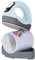 HTVRONT - 3 in 1 mini Heat Press for t-Shirts, Mugs, Hats with Larger 2 in 1 Flat and Curved Heat Plate - Mini Iron Heat Press 3 Customized Temperature and time,