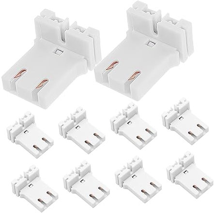 jojofuny 30stücke Fluorescent Lamp Holder Lampenfassung Aus Kunststoff Für Sichere Und Langlebige Lichtinstallationen Für Deckenleuchten Und Haushaltslampen
