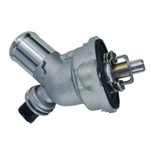 RAVTAKL Thermostat Kühlmittel Kompatibel Mit Chevrolet Für Spark 1.2L L4, 1 Stück, Kühlmittelthermostatgehäuse Für Automotoren, Kühlmittelthermostat 25199831