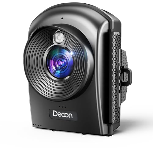 Dsoon Time Lapse Camera,1080P HD Timelapse Camera Outdoor,110° Wide Angle & 2.4 LCD Screen,180 Days Standby for Record Construction, Weather, Plant,Drawing(64GB TF Card Included)