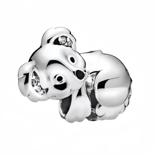 Feitery Charms Wildtiere Kompatibilität für Pandora Armband Herz Anhänger Meerestiere