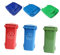 MAGICLULU 1pc Bin Lid Replacement for Large Waste Bin Trash Can Lid Plastic Trash Lid 100l Outdoor Garden Accessory