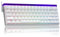 AULA Hero 68 Gaming Tastatur Mechanisch,Hall Effect Magnetic Switch,0.01mm Einstellbare Betätigung Rapid Trigger,8K Polling Rate,Seitlich Graviert,60% RGB Tastatur mit Kabel,QWERTY (Weiß)