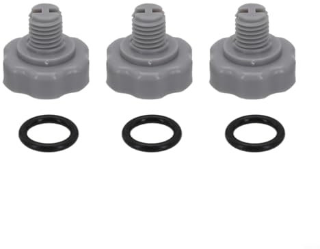 Dichtungsset für Intex Filterpumpen inkl. Luftablassventile für Spitzenleistung (3 Sets)